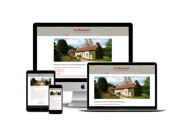 creation site web de gites en Périgord
