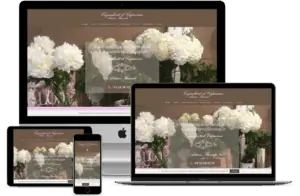 Création site internet d'artisan fleuriste