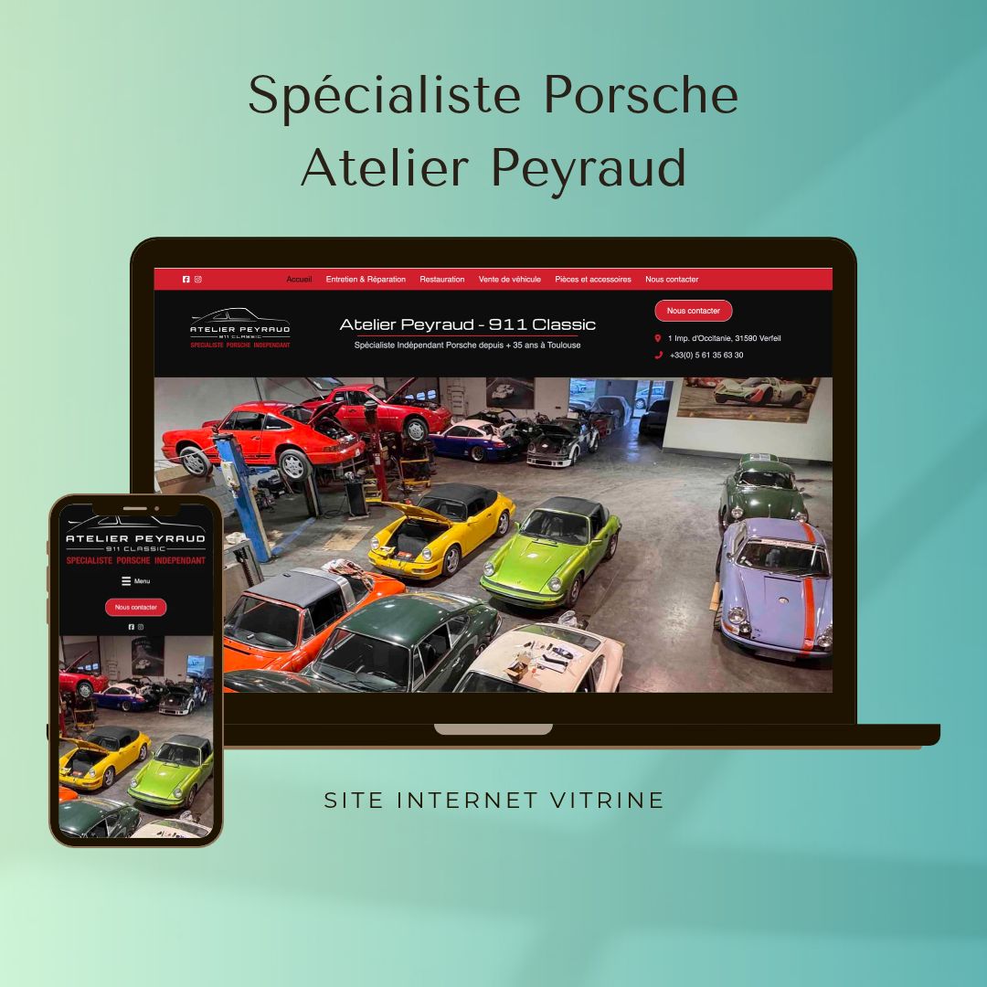 Création site internet sur Toulouse garage automobile